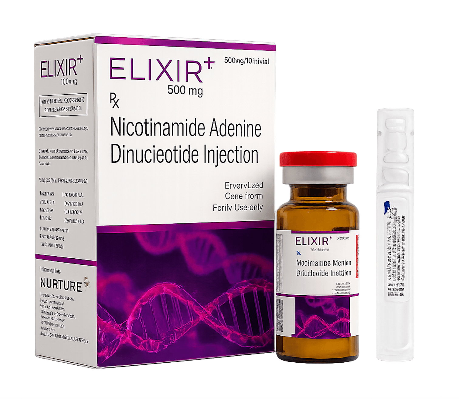 Elixir+NAD 500 mg — nicotinamide adenine dinucleotide injection by Nurture+